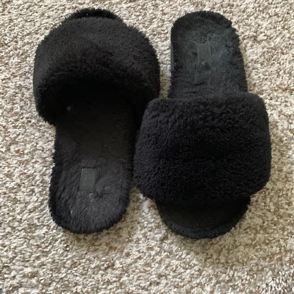 SKIMS Shoes Skims Black Slippers Poshmark